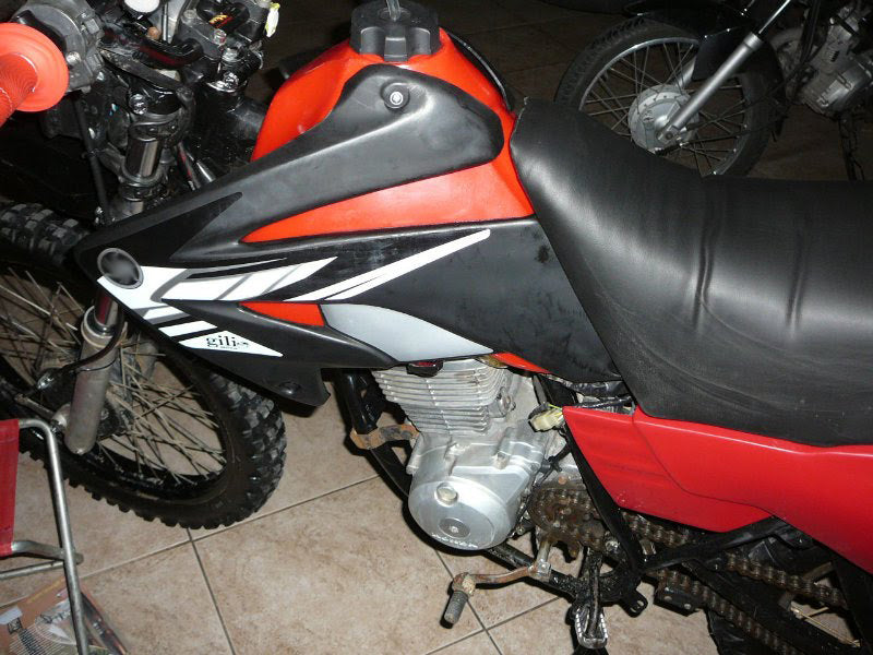 Tanque Modelo DT 180 Com Aletas - Exclusividade Gilimoto