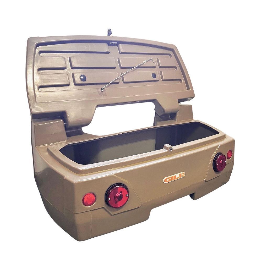 Baú para Quadriciclo 150 litros - Bauleto Case Traseiro Bagageiro ATV Series