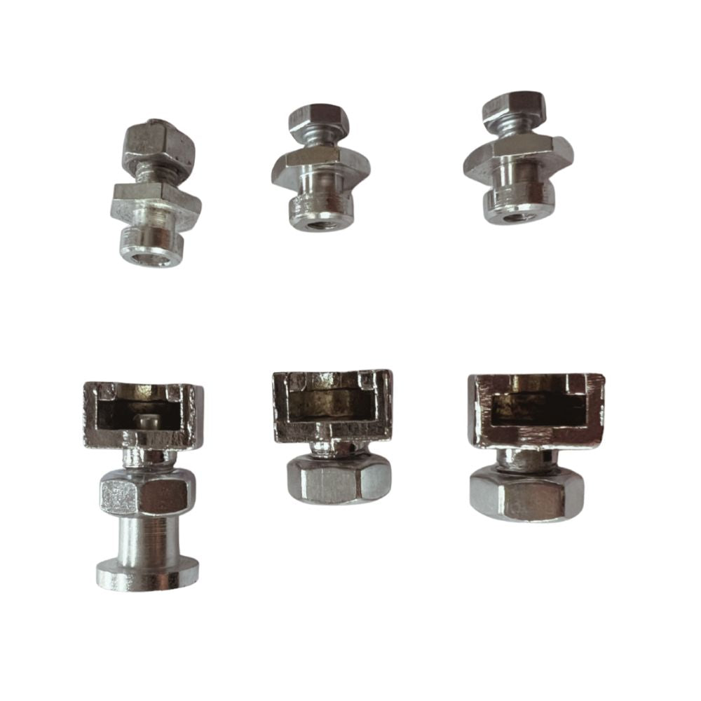 Kit de Engates e Parafusos para Instalação de Side Cases Gili - Malas Laterais - Baús Laterais