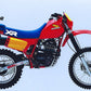 Paralama Traseiro Plástico Hollywood Visual Anos 80 retro para motos de trilha xl250r xlx250r xlx350 sahara xr