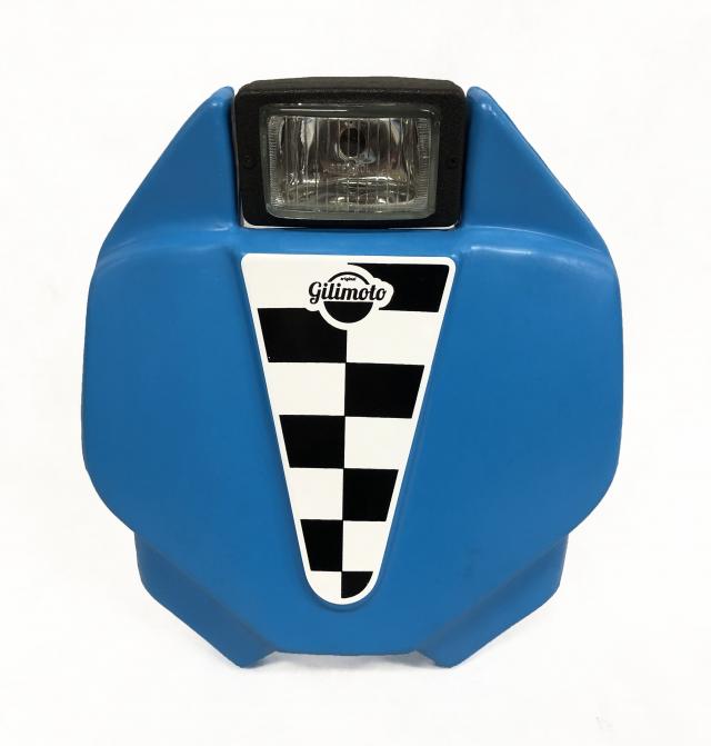 Number Plate Trail com Farol Universal Motocross Adesivado