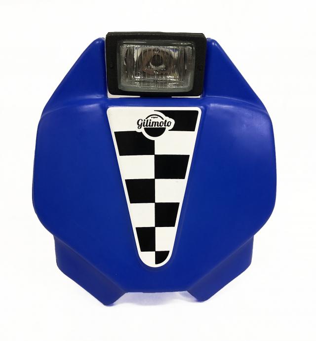 Number Plate Trail com Farol Universal Motocross Adesivado