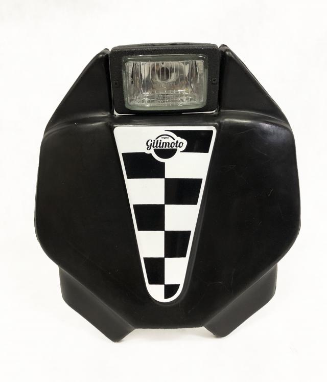 Number Plate Trail com Farol Universal Motocross Adesivado