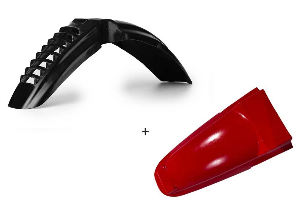 Conjunto Paralama Dianteiro + Traseiro modelos MX180 e DT180