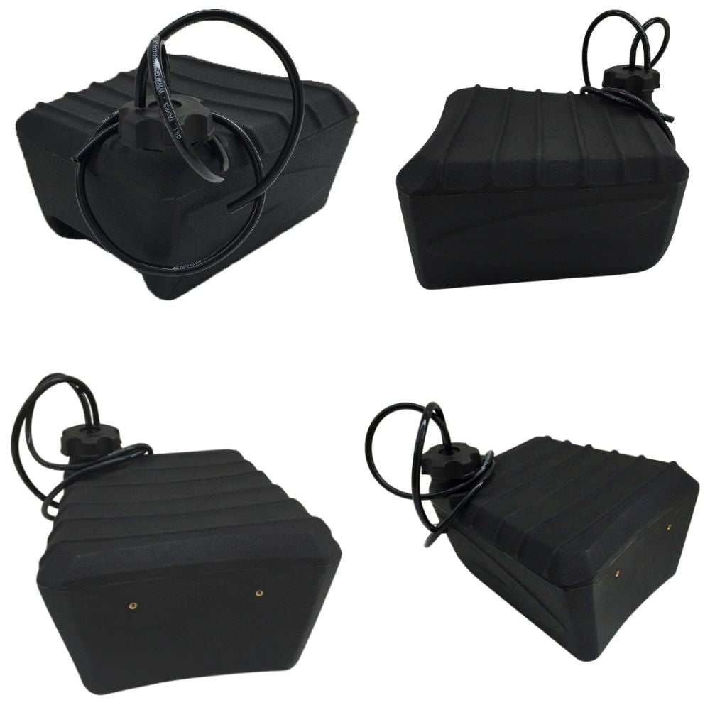 Universal Rear Extra Supplementary Additional Auxiliary Tank - Gallon 13 liters