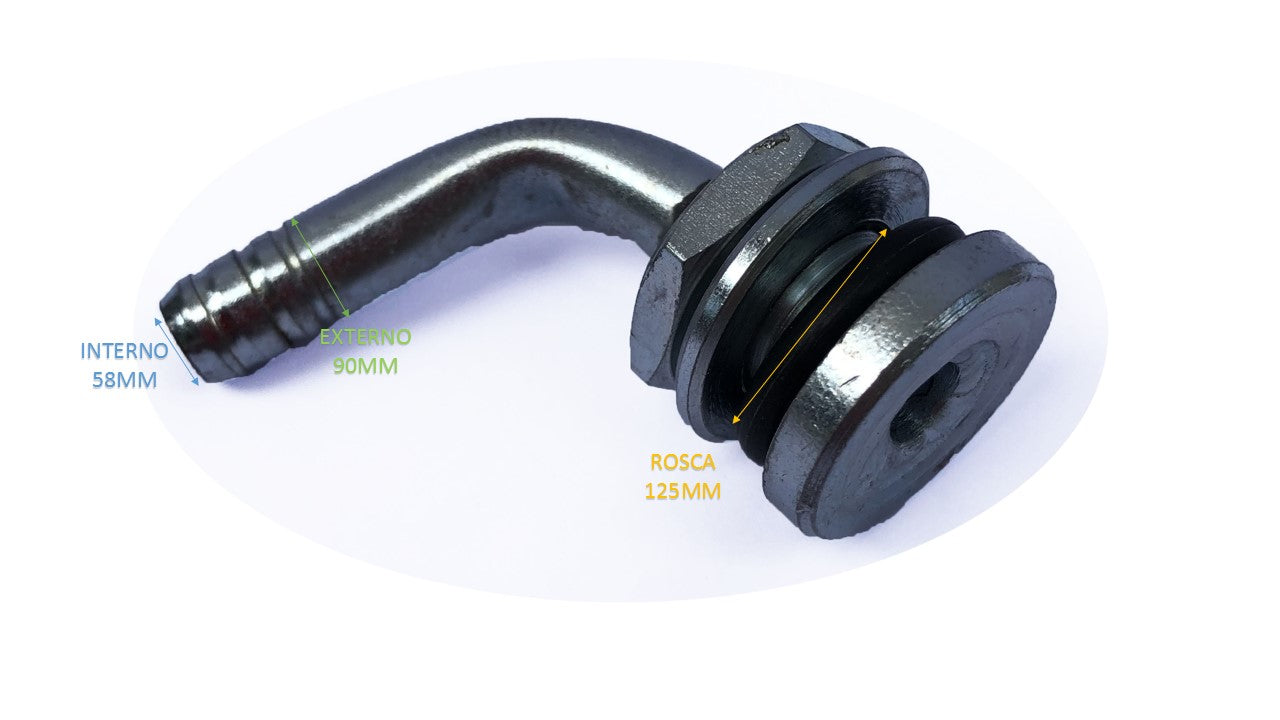 Conexão Para Tanque De Moto 12,5 Mm Diâmetro