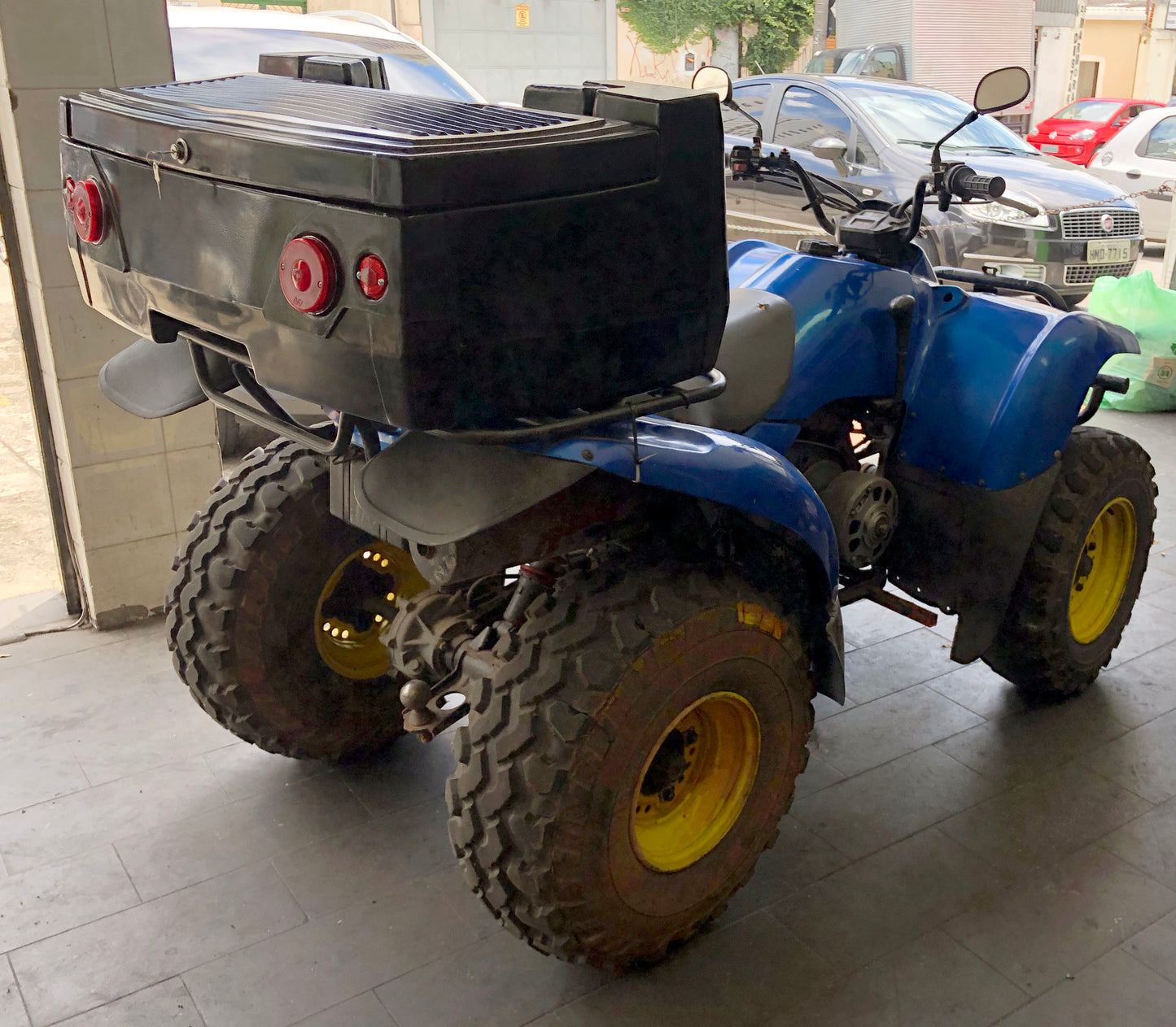 Baú para Quadriciclo 150 litros - Bauleto Case Traseiro Bagageiro ATV Series