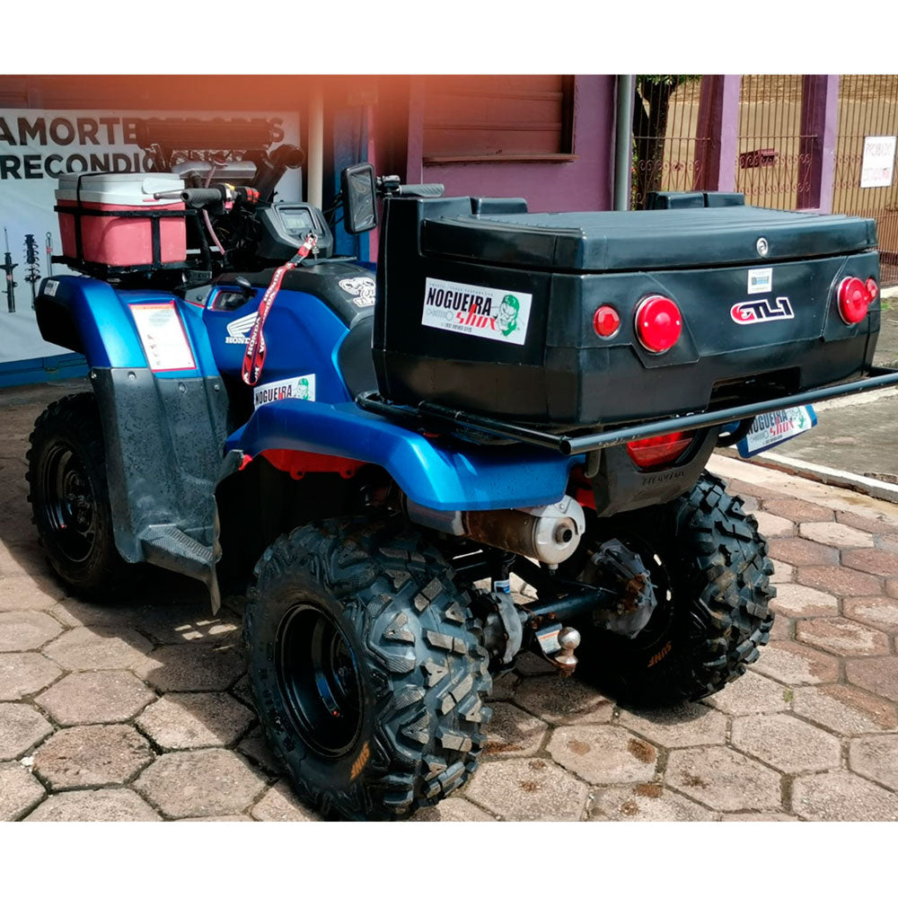 Baú para Quadriciclo 150 litros - Bauleto Case Traseiro Bagageiro ATV Series