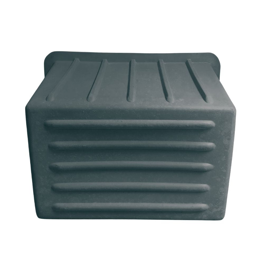 Condominial Trash 195 liters / Basket of objects - Black - Recycled
