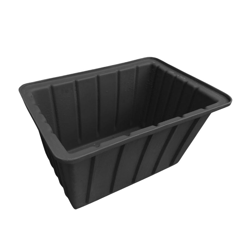 Condominial Trash 195 liters / Basket of objects - Black - Recycled