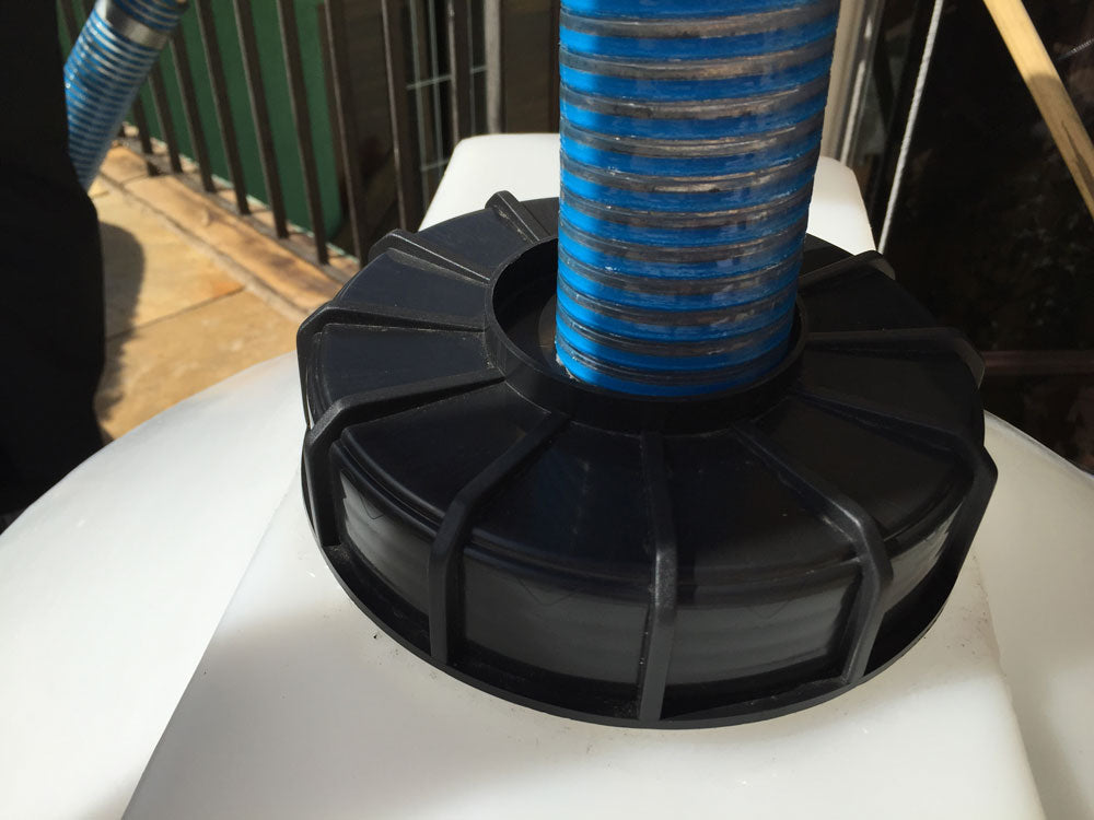 Reservatório Cisterna para Água Potável - Caixa D'água Vertical -  Branca