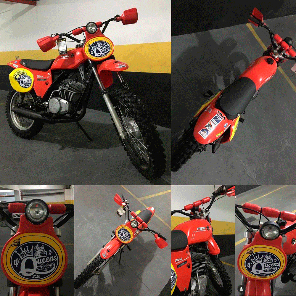 Kit Old Cross Gili - Visual retrô para motos de trilha e CRF 230