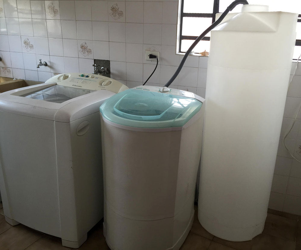 Reservatório Cisterna para Água Potável - Caixa D'água Vertical -  Branca