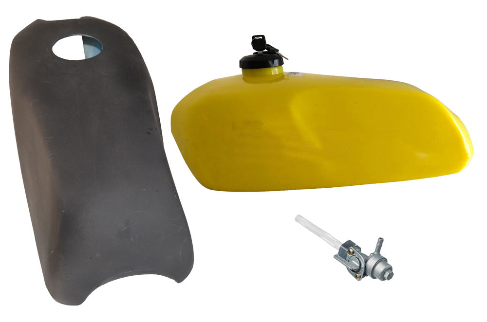 Tanque Estilo Café Racer - Adaptável em qualquer moto - Com capa em fibra para acabamento