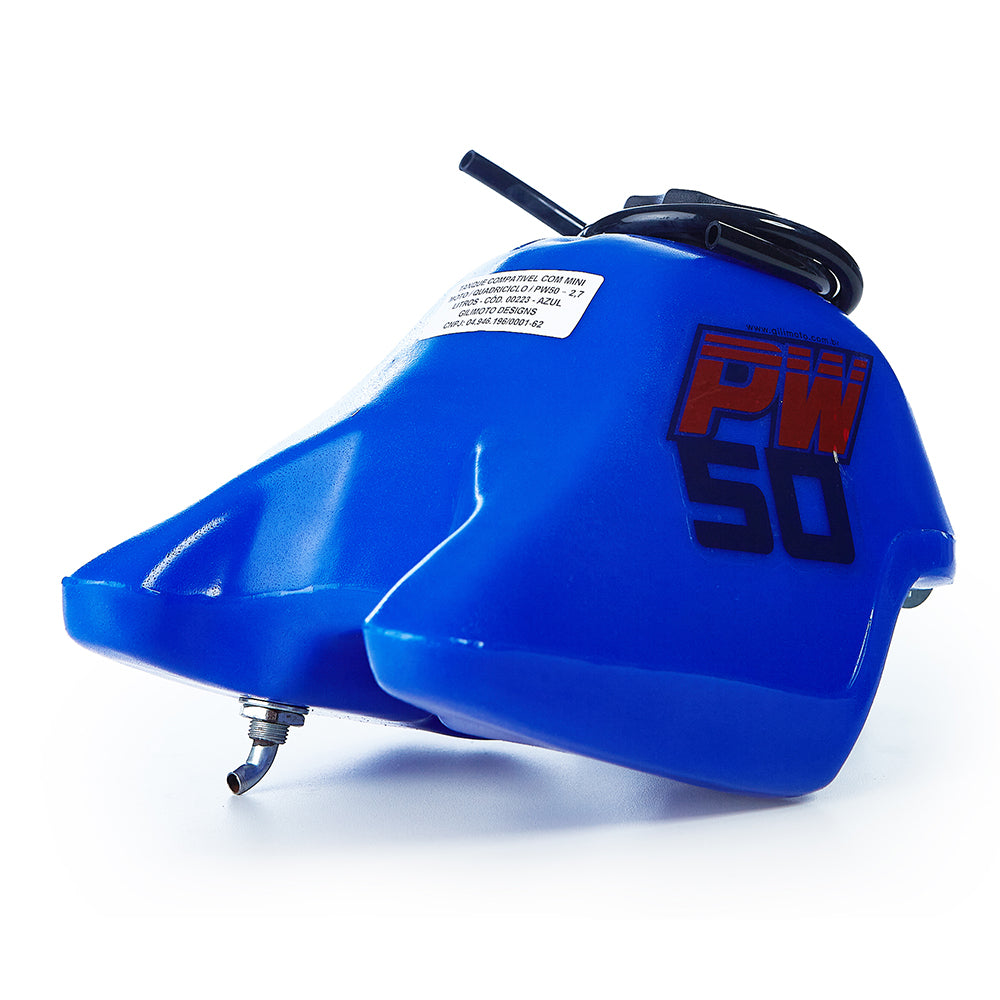 Tanque plástico para Mini Moto / PW50 / Quadriciclo
