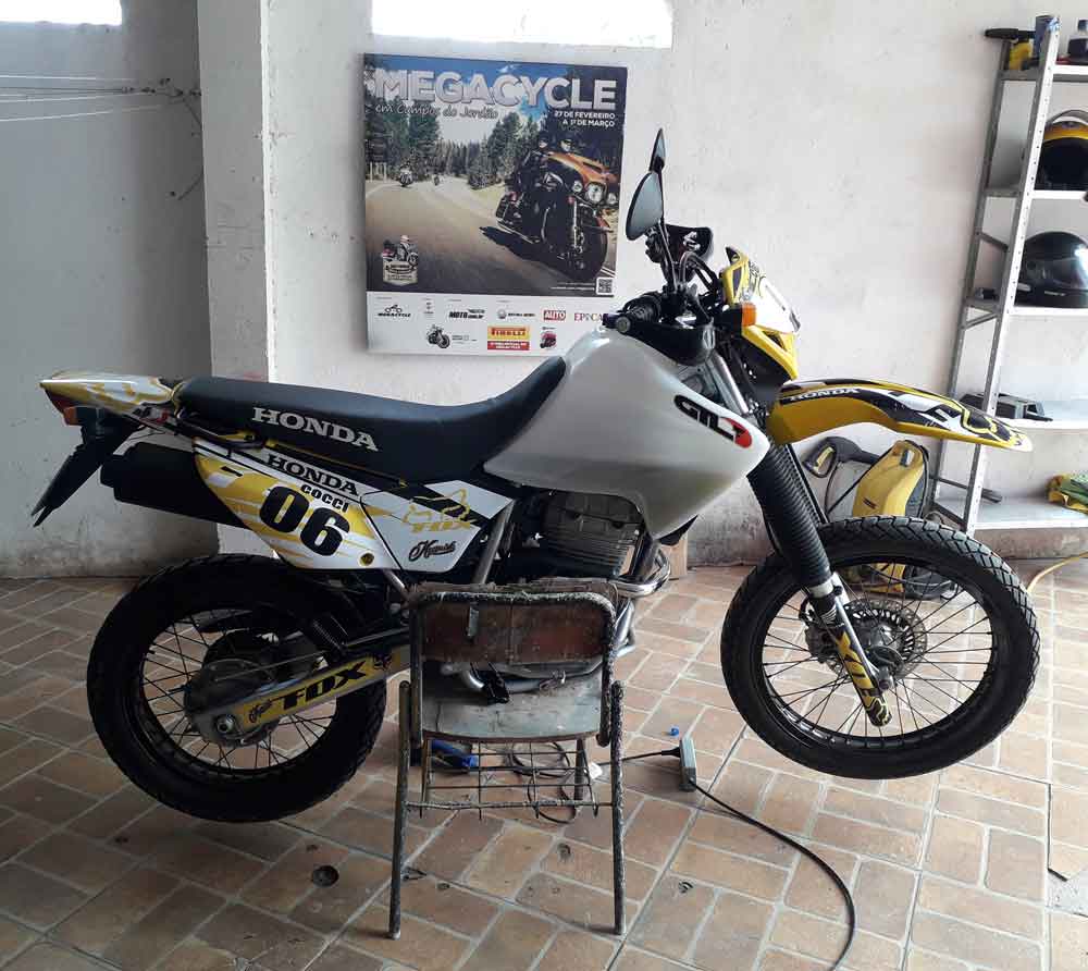 Tanque Modelo Tornado XR 250 14,5 litros Maior Autonomia Pró