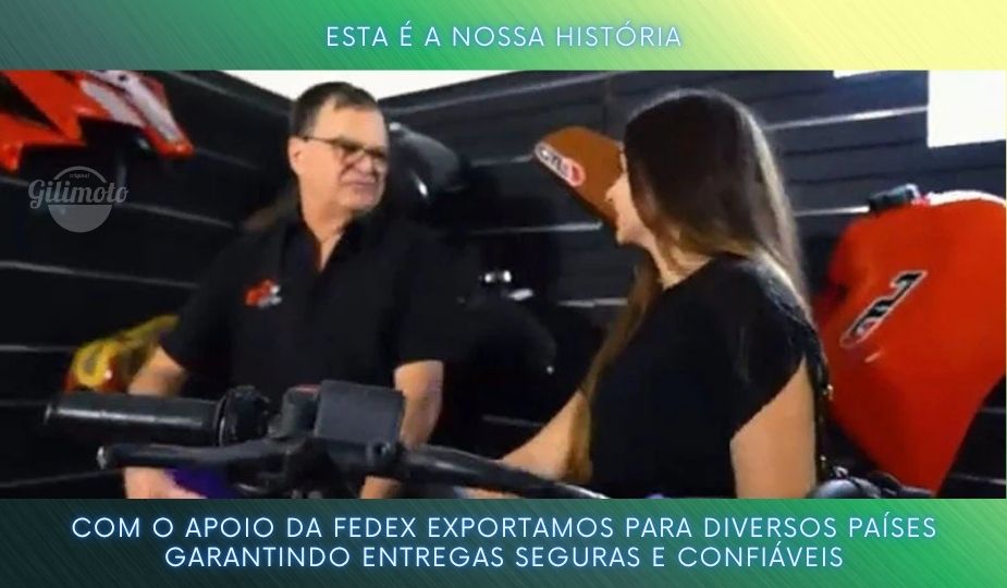 Esta é a nossa história: Gilimoto Tanques para Motos
