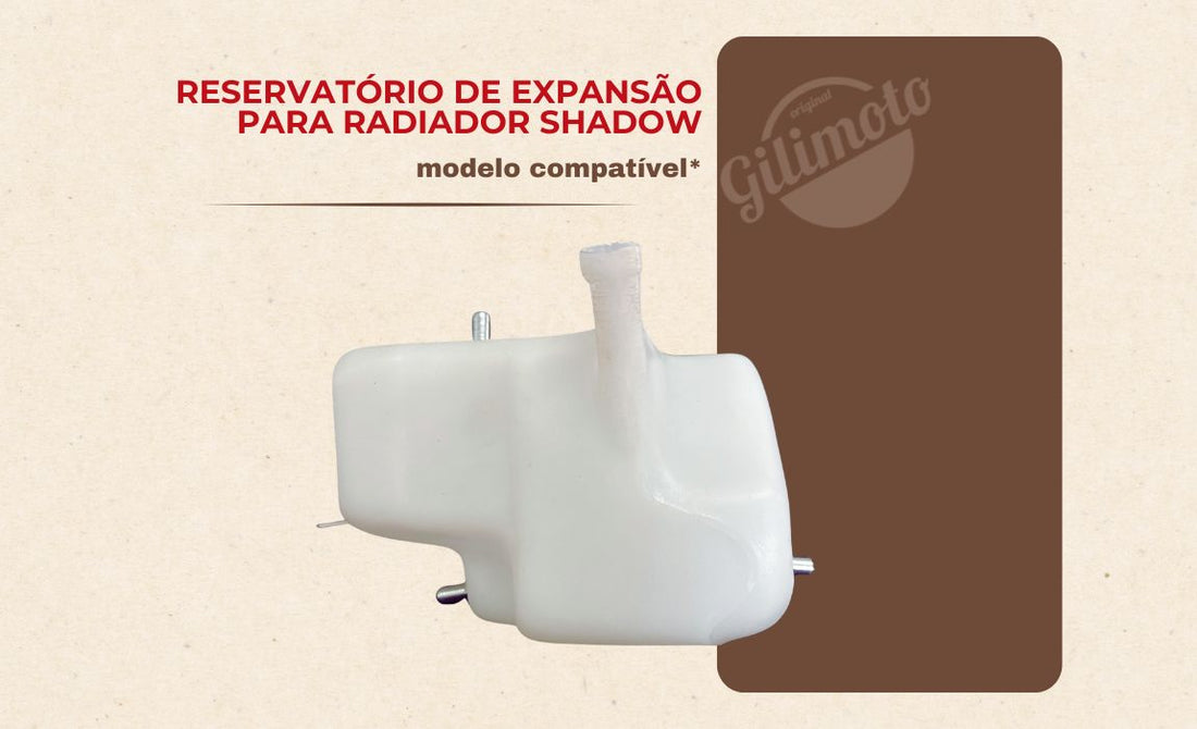 Reservatório de Expansão para Radiador Modelo Shadow 600 Honda - Arrefecimento