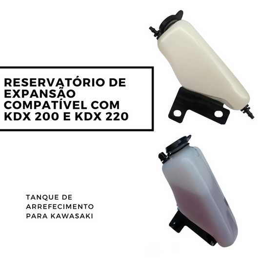 Reservatório de Expansão para Radiador KAWASAKI KDX 200 / KDX 220 – Arrefecimento