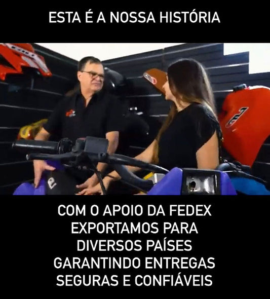 Esta é a nossa história: Gilimoto Tanques para Motos