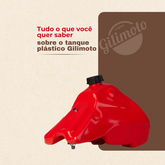 Tudo o que você quer saber sobre o tanque plástico Gilimoto