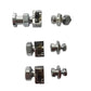 Kit of Couplers and Screws for Installation of Gili Side Cases - Side Cases - Side Cases