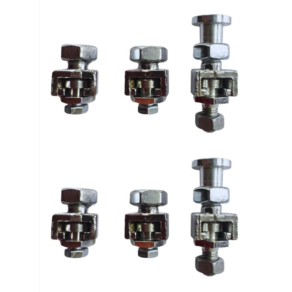 Kit de Engates e Parafusos para Instalação de Side Cases Gili - Malas Laterais - Baús Laterais