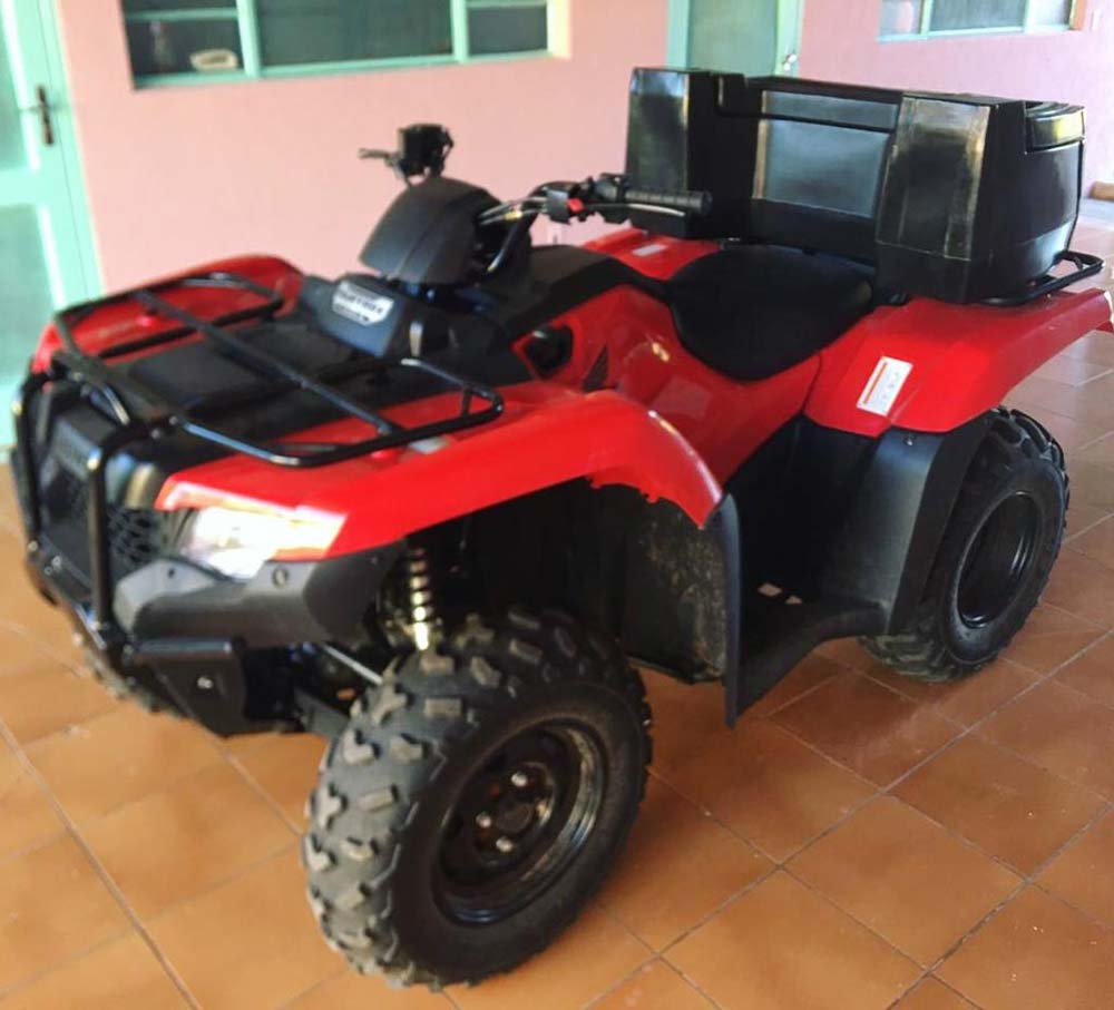 Baú para Quadriciclo 150 litros - Bauleto Case Traseiro Bagageiro ATV Series