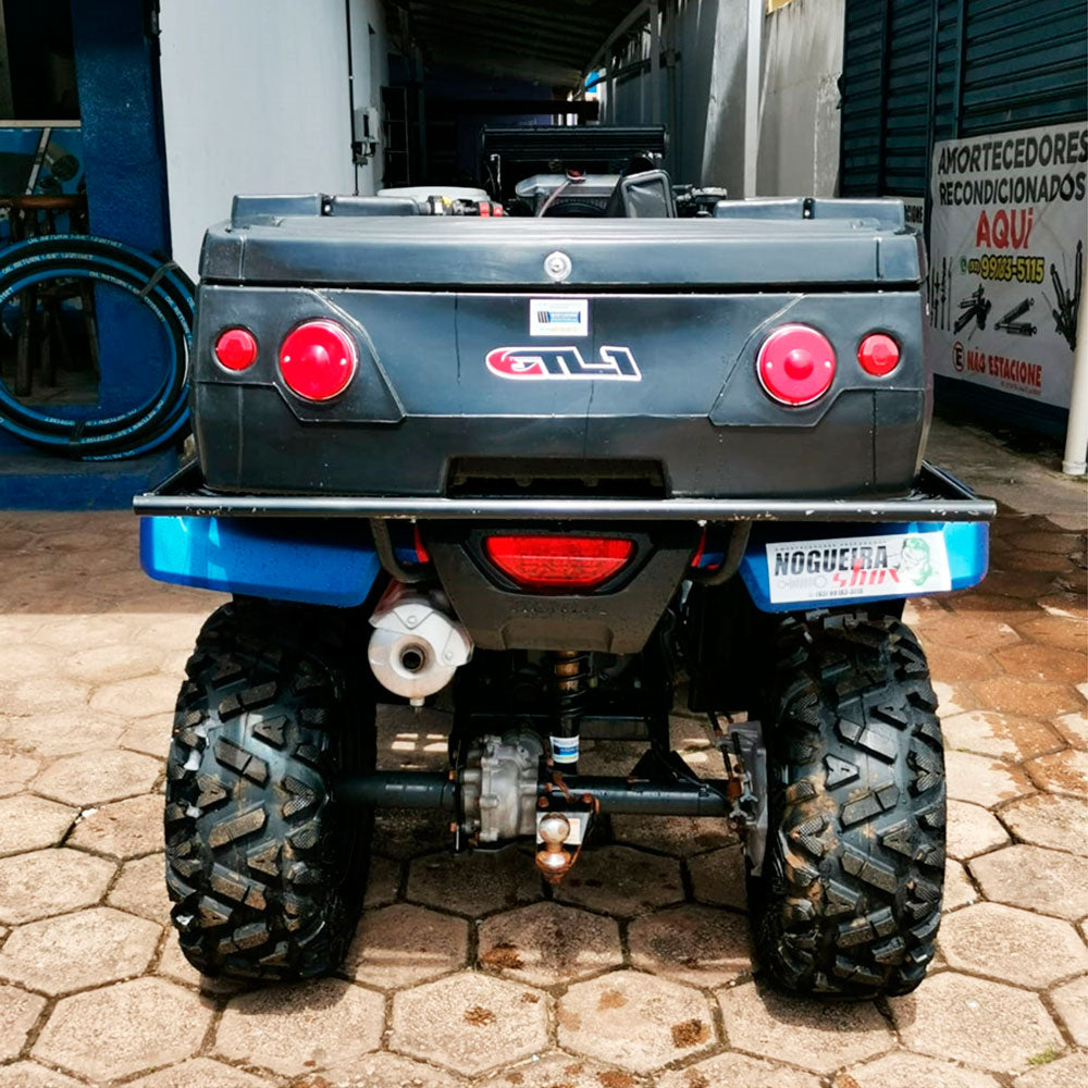 Baú para Quadriciclo 150 litros - Bauleto Case Traseiro Bagageiro ATV Series