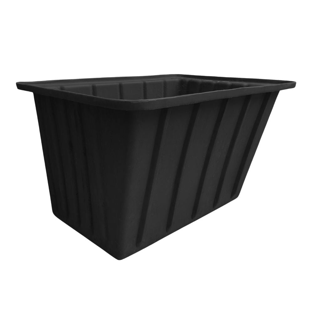 Condominial Trash 195 liters / Basket of objects - Black - Recycled