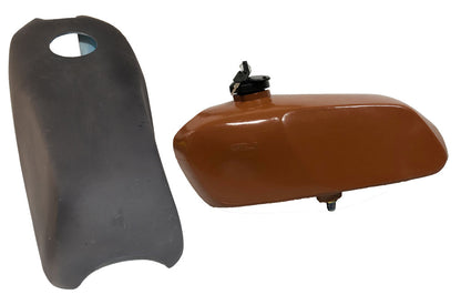 Tanque Estilo Café Racer - Adaptável em qualquer moto - Com capa em fibra para acabamento